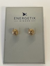 Roségoldfarbene Energetix-Ohrstecker