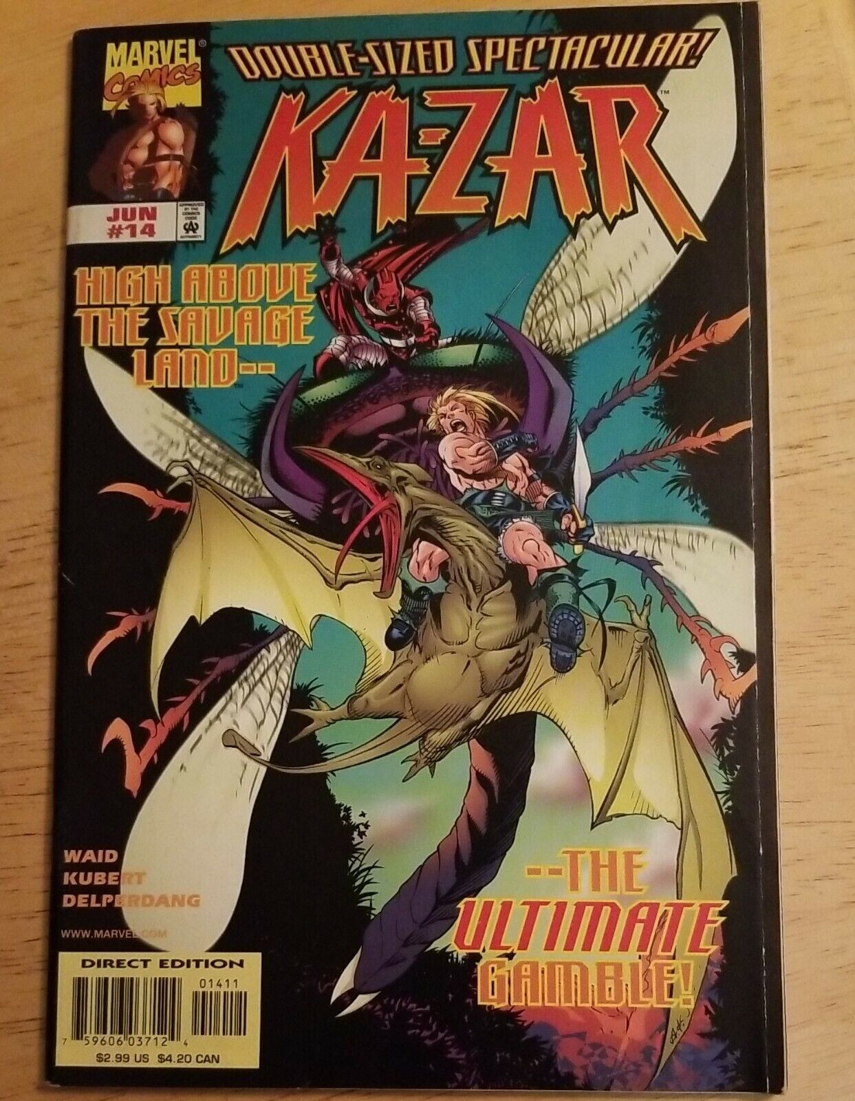 Ka-Zar Kazar #14 Comic Book Shanna Zabu High Evolutionary Isotope E Savage Land
