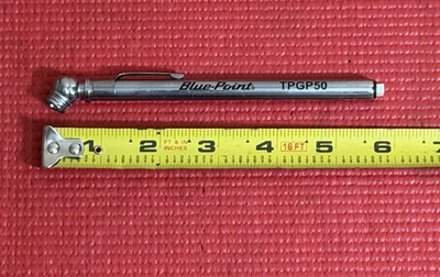 #ad #ad Blue Point Tools TPGP50 Pencil Chrome Tire Pressure Gauge 50 PSI USA By Snap On $17.99
