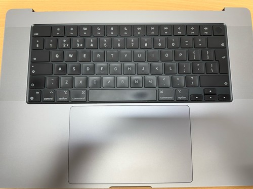 Genuine Apple Macbook Pro 2021 A2485 3651 16" Palmrest Touchpad Battery Complete - Afbeelding 2 van 11