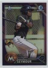 2016 Bowman Chrome Prospects Purple Refractor 35/250 Anfernee Seymour #BCP21 3c7
