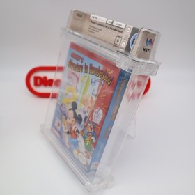 NES Nintendo MICKEY'S ADVENTURES IN NUMBERLAND - WATA GRADED 8.0 B NEW & Sealed!
