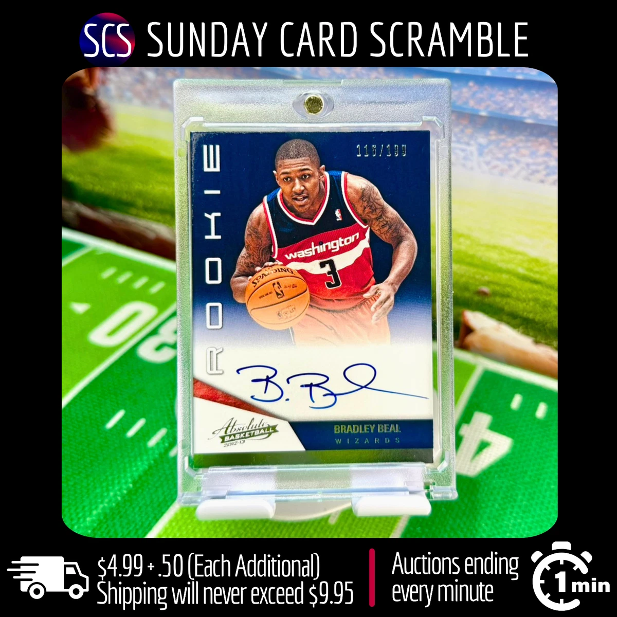 Bradley Beal Basketball Autographed Sports Trading Cards
