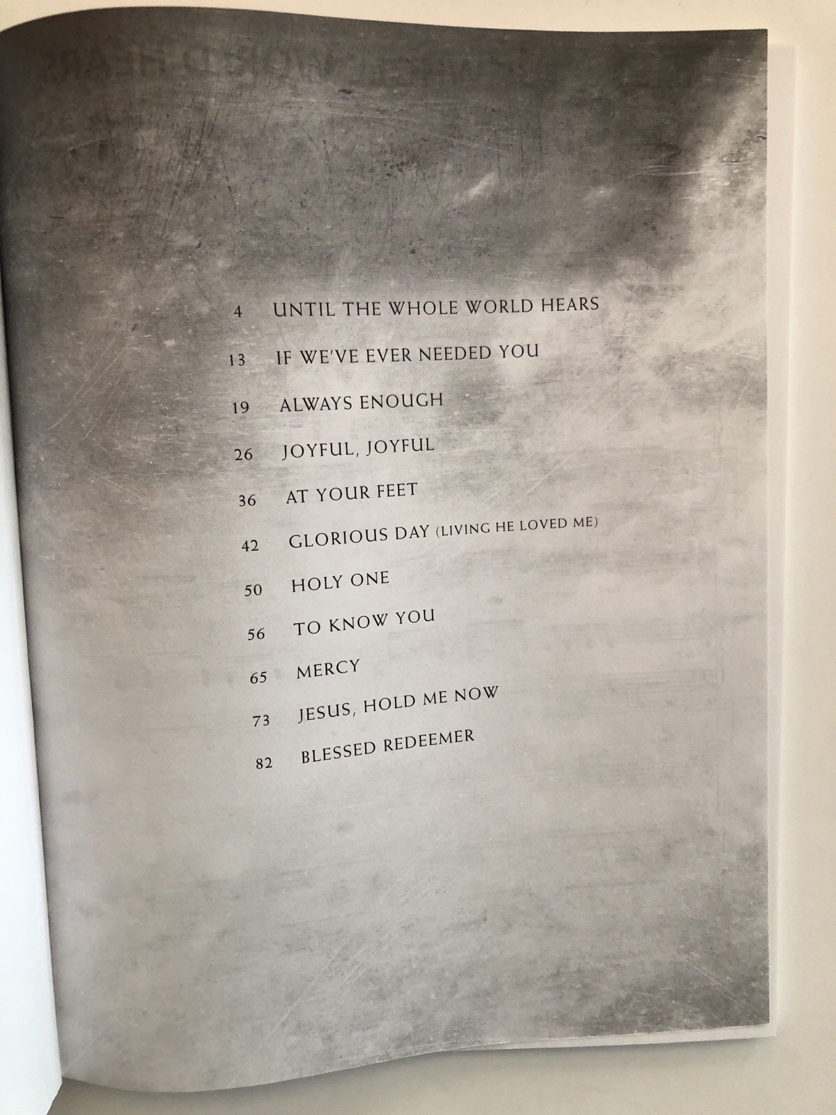 Casting Crowns Until The Whole World Hears Songbook (pianoforte/voce/chitarra) foto 4