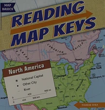 READING MAP KEYS (MAP BASICS) By Therese Shea *Excellent Condition*