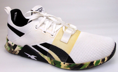 NEW! Reebok FLASHFILM Train 2.0 Mens Training Sneakers Size 13.0 M White DISPLAY