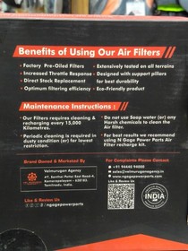 NGAGE Performance Air Filter Fit For Hero Xpulse 200 2V / 4V BS6