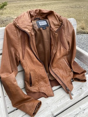 MACKAGE JACKET WOMEN XS - Genuine Lamb Leather  CA 27302