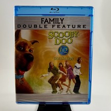 Scooby-Doo 1 & 2 Collection Blu-ray Double Feature Family Adventure (Brand New)