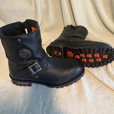 Milwaukee Leather 9040 Men's Size 12 Classic Engineer Motorcycle Boots!