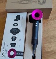 Imagen de Genuine Dyson Supersonic Hair Dryer HD07 Black Nickel 3 attachments