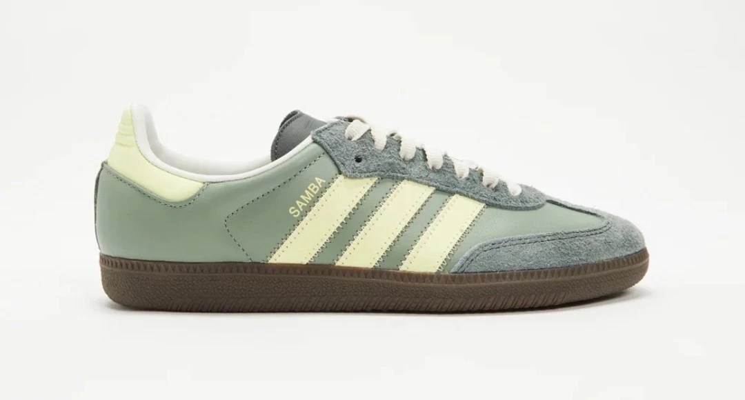 adidas gazelle silver green womens adidas Samba OG main image 1