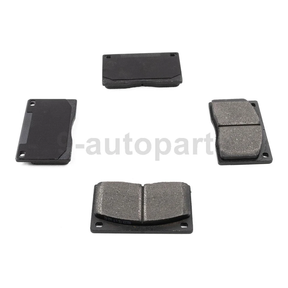 Front Disc Brake Rotors + Brake Pads for 1973 1974 1975 1976 - 1986 Jaguar XJ12 - Image 4 of 4