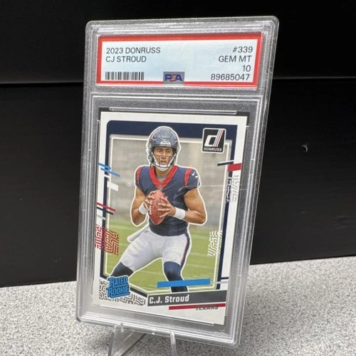 Donruss 2023 Rated Rookie C.J. Stroud #339 PSA 10 Houston Texans