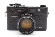 Meter Works NEAR MINT Yashica Electro 35 GTN Black Yashinon 45mm f1.7 JAPAN