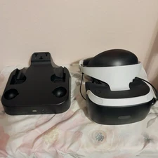 Sony PlayStation VR Headset AND BASE ONLY CUH-ZVR2 *NOT TESTED*
