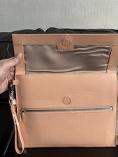 Modalu Erin leather Clutch In Peach Brand New with Tags and dust bag.