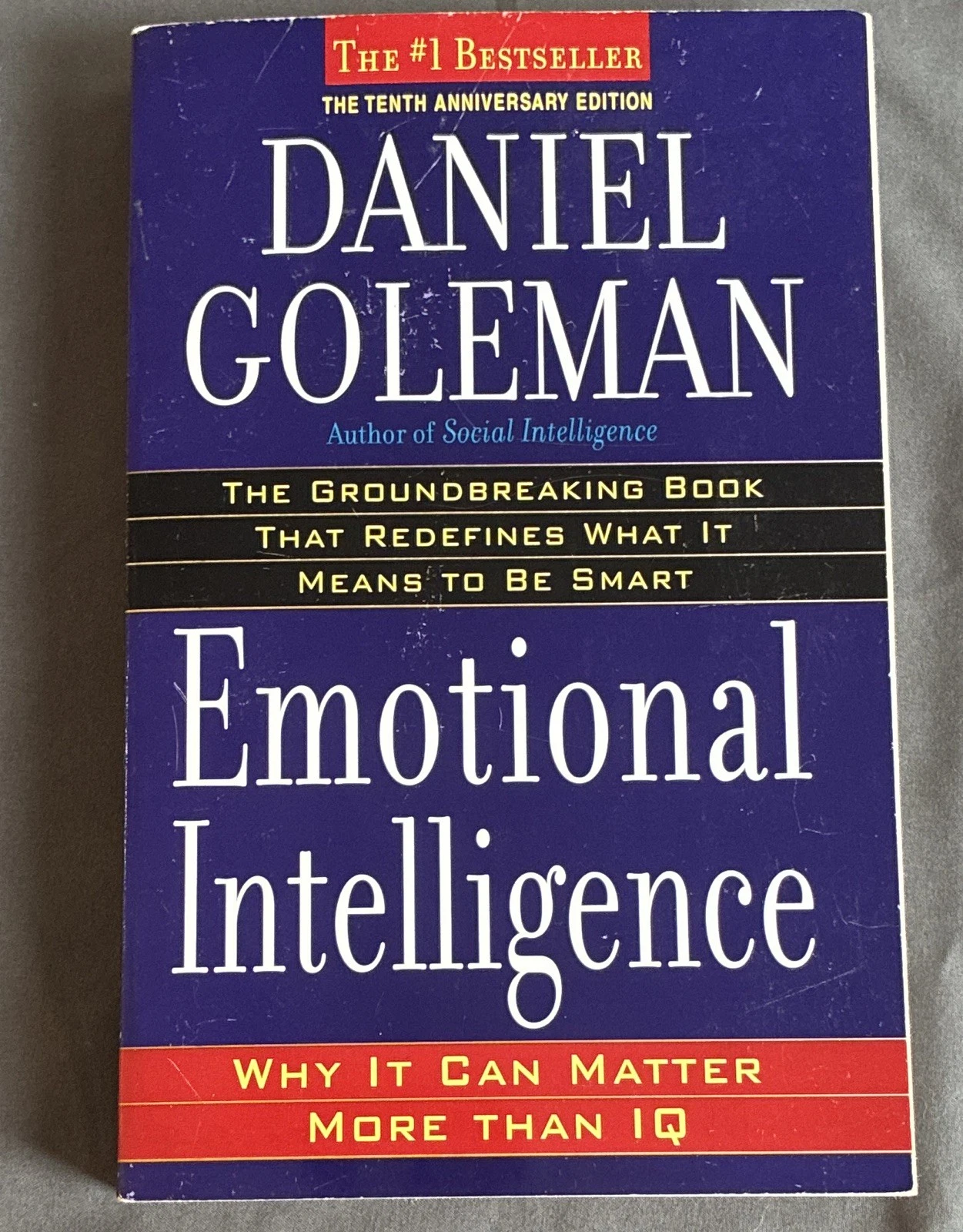 Emotional Intelligence: Why It Can Matter More Than IQ Goleman PB 2005 Bantam