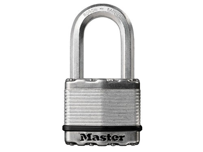#ad Master Lock Excell™ Laminated Steel 64mm Padlock 5 Pin 38mm Shackle MLKM15LF $71.09