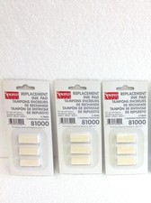9x NEW Sparco Refill Pads, for Numbering Machines,Uninked, SPR81000 80057 80067