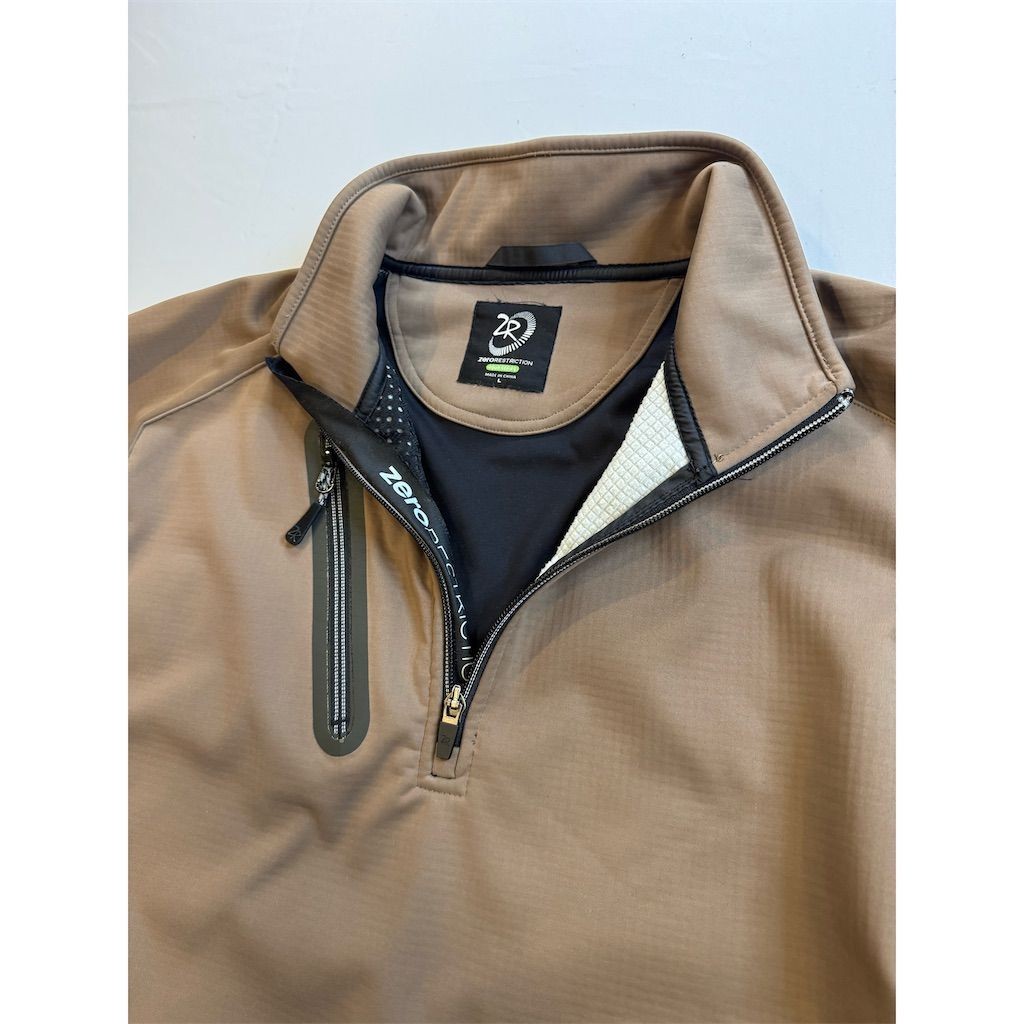 Zero Restriction Men's Softshell Jacket L Brown G… - image 2
