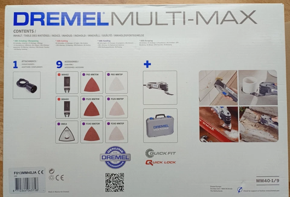 DREMEL Multi-Max MM40 inkl. Zubehör + Koffer **TOP-Zustand - so gut wie neu ** - Bild 2 von 4