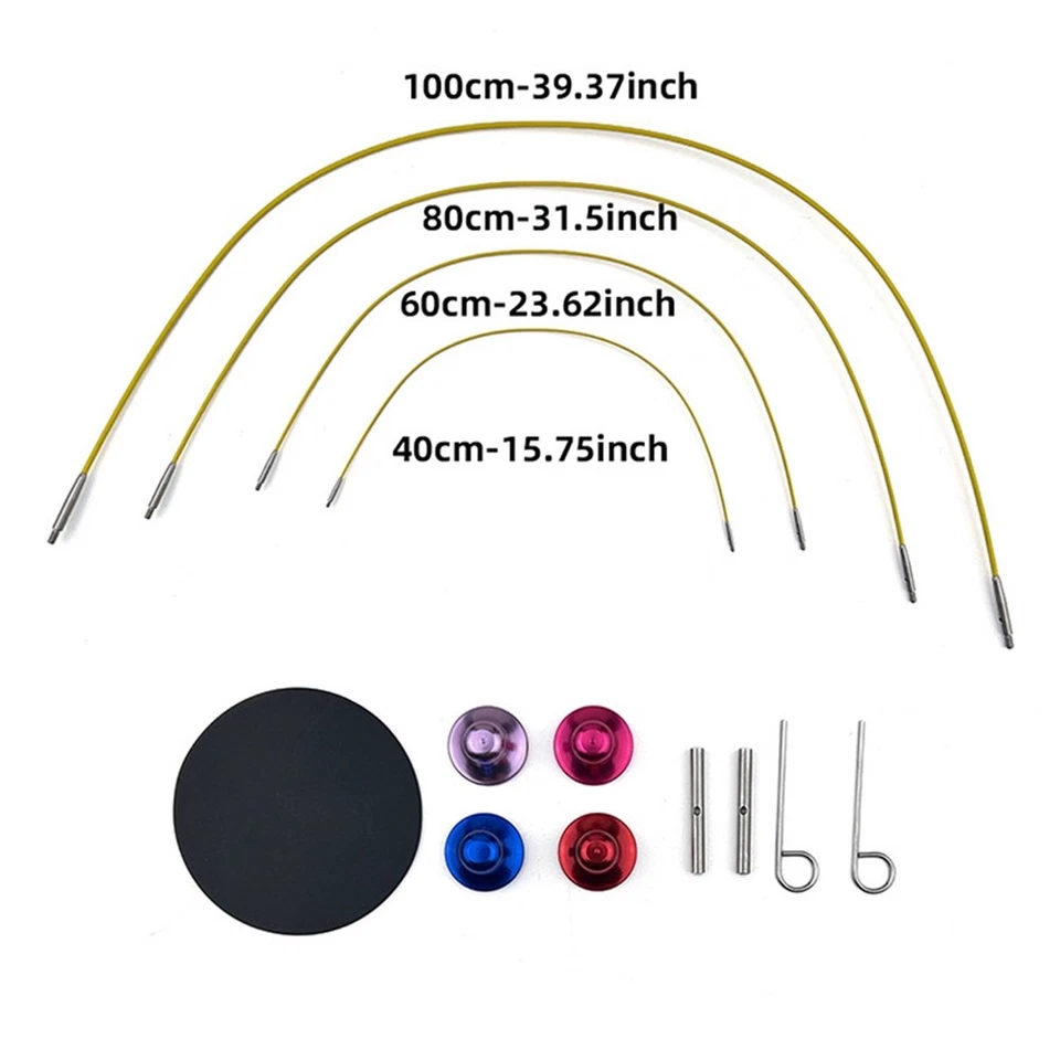 13 Pairs of Interchangeable Circular Knitting Needles Set, Circular6518 - image 3 of 4