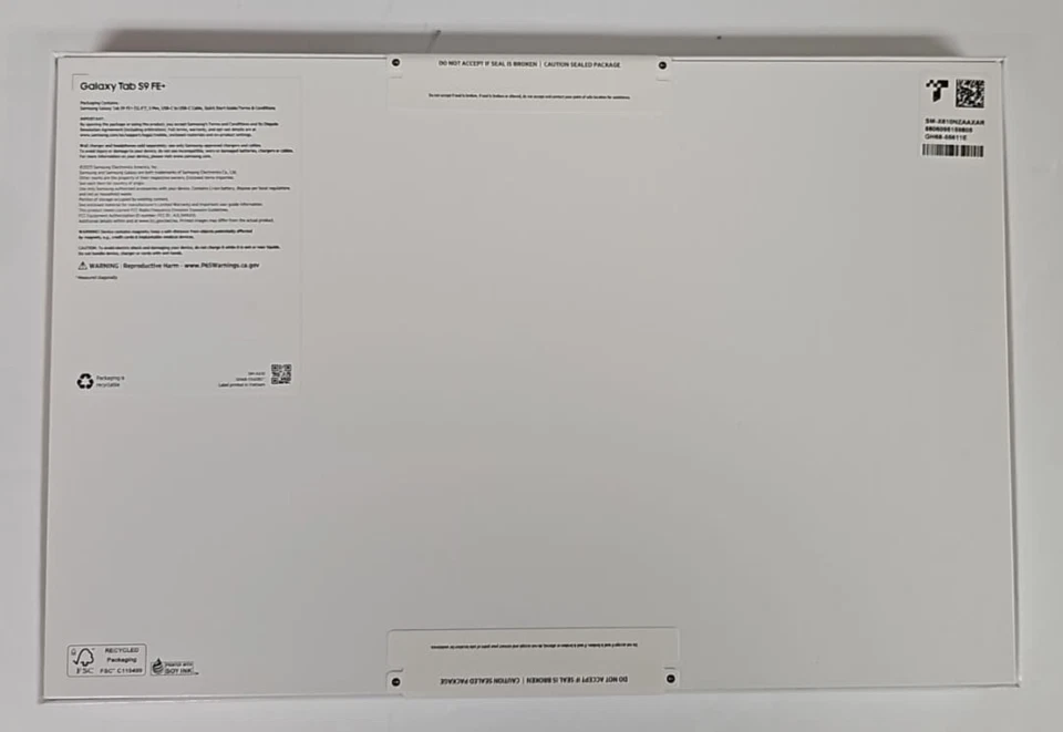 Samsung Galaxy Tab S9 FE+ 12.4" 128GB Gray WiFi Tablet w/ S Pen SM-X610NZACXAR - Image 3 of 4