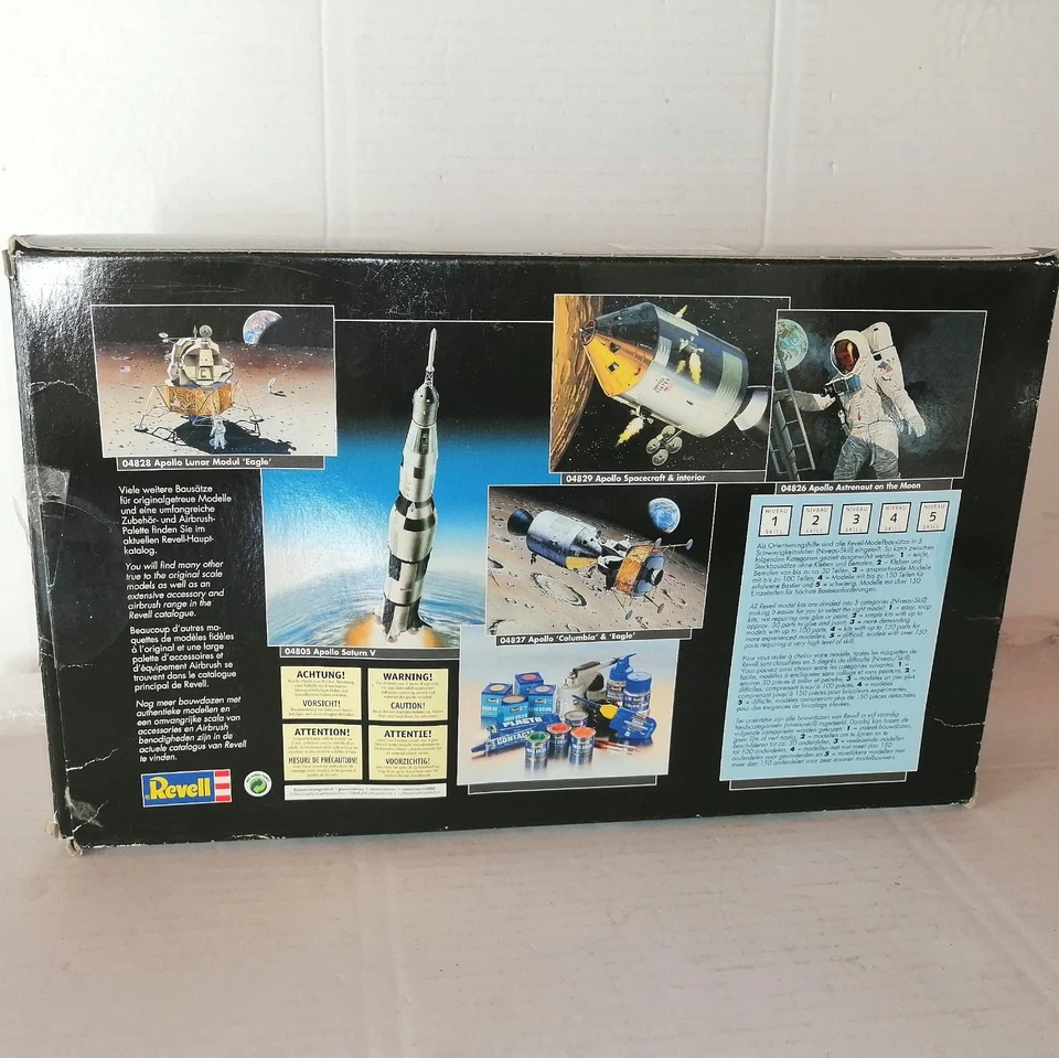 REVELL 1/8 APOLLO ASTRONAUTA ON THE MOON REF.04826 KIT MONTAGGIO - Immagine 2 di 2