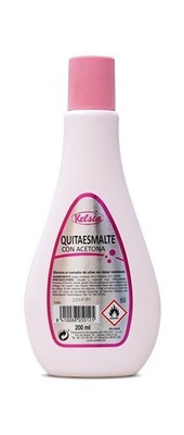 VARIOS Nail Polish Remover with Acetone KELSIA 200ML