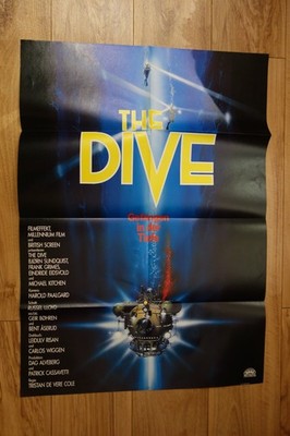 A1-Plakat Kino Film THE DIVE Gefangen in der Tiefe