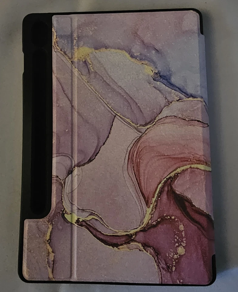 Soke Pink Dreamy Marble Samsung Galaxy Case Tablet 10 In - Image 2 of 4