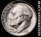 1955 Silver Roosevelt Dime - Choice Gem Brilliant Uncirculated  Lustrous  #J8729