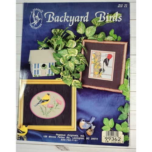 Pegasus Publications Backyard Birds Patterns Hummingbird, Cardinal, Woodpecker - Picture 3 of 10