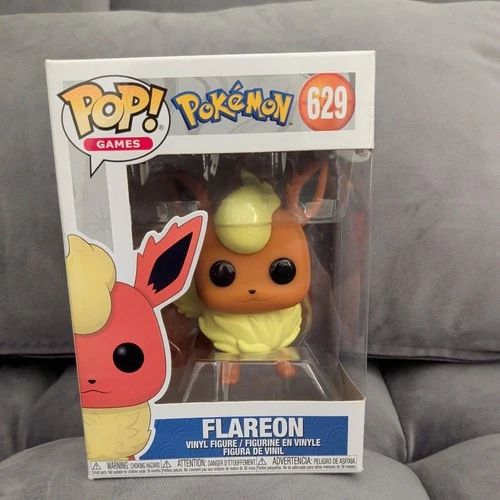 Funko Pop! Vinyl: Flareon #629 Pokémon Collectible Figure games. mint box