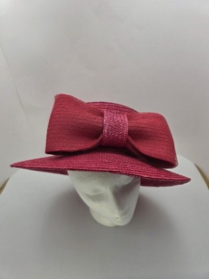BETMAR New York R236 Vintage Purple 100% Straw Hat Mesh Flower Church Derby il_fullxfull.5114817190_iimp.jpg main image 4