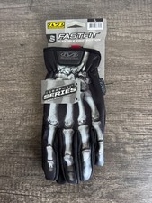 Mechanix FastFit Graphx Series Skeleton Bone Gloves Size: LARGE L - 1 Pair NWT
