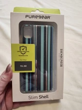 PureGear Slim Shell Designer Series Phone Case TCL 30Z Blue