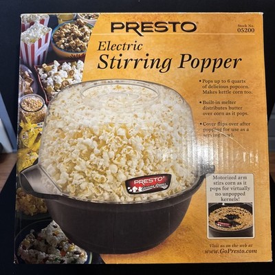 Presto Electric Stirring Popper Vintage 2012