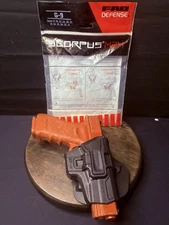 Fab Defense Scorpus G9 Holster Glock 17, 19, 22, 23, 26, 27, OWB Paddle RH Black