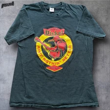 Vtg George Dickel Ain't Nothin' Better Tour Black TShirt L