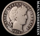1914 Barber Dime- Silver- Scarce Better Date No Reserve #J6267