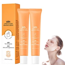 2PCS Hair Removal Cream for Women, 2025 New Gentle Facial Hair Removal Cream, Pa