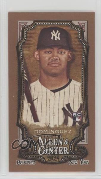 2024 Topps Allen & Ginter Mini Gold Border Jasson Dominguez Jasson DomÃnguez #31