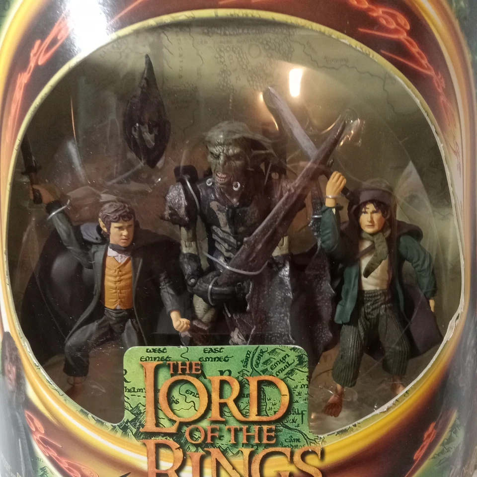 Figura Orco El Señor de los Anillos Comunidad El Anillo Feliz Pippin Moria Toy Biz 2001 Foto 2 de 4