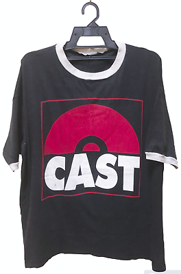 VINTAGE 1996 CAST INDIE ROCK BRITPOP TOUR CONCERT T-SHIRT VINTAGE 1996 CAST INDIE ROCK BRITPOP TOUR CONCERT T-SHIRT