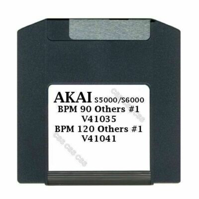 Akai S5000 S6000 100MB Zip Disk BPM 90 Others #1 V41035, BPM120 Others #1 V41041