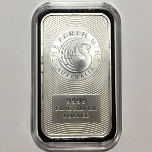 Perth Mint Swan 1 Oz Australian 9999 Silver Kangaroo Bar In Custom Image Is Loading Perth Mint Swan 1 Oz Australian 9999 Silver