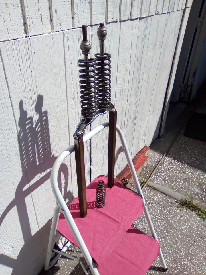 harley davidson knucklehead panhead flathead Springer Front Legs