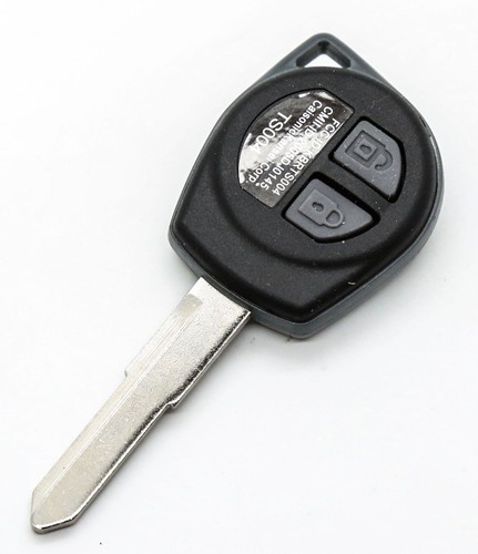 Fits SUZUKI Swift SX4 2 Button 433MHz Complete Car Key Chip Remote FOB Case - Bild 1 von 6